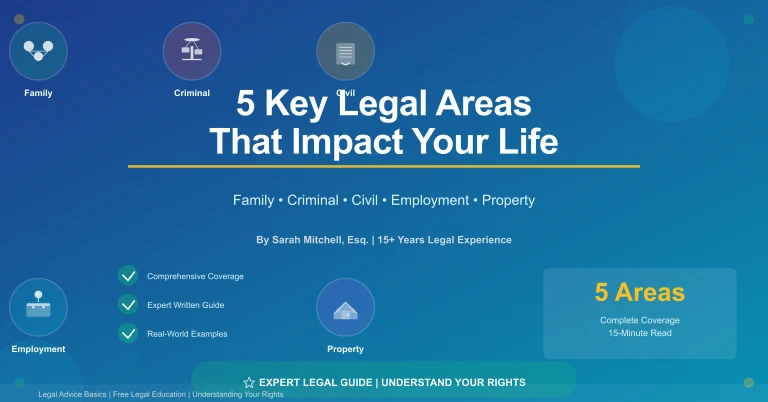 5 Key Areas of Law